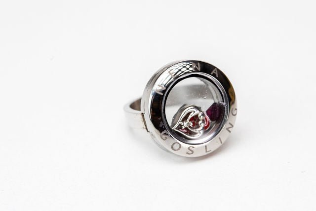 Anillo Cofre Plateado - nenagosling