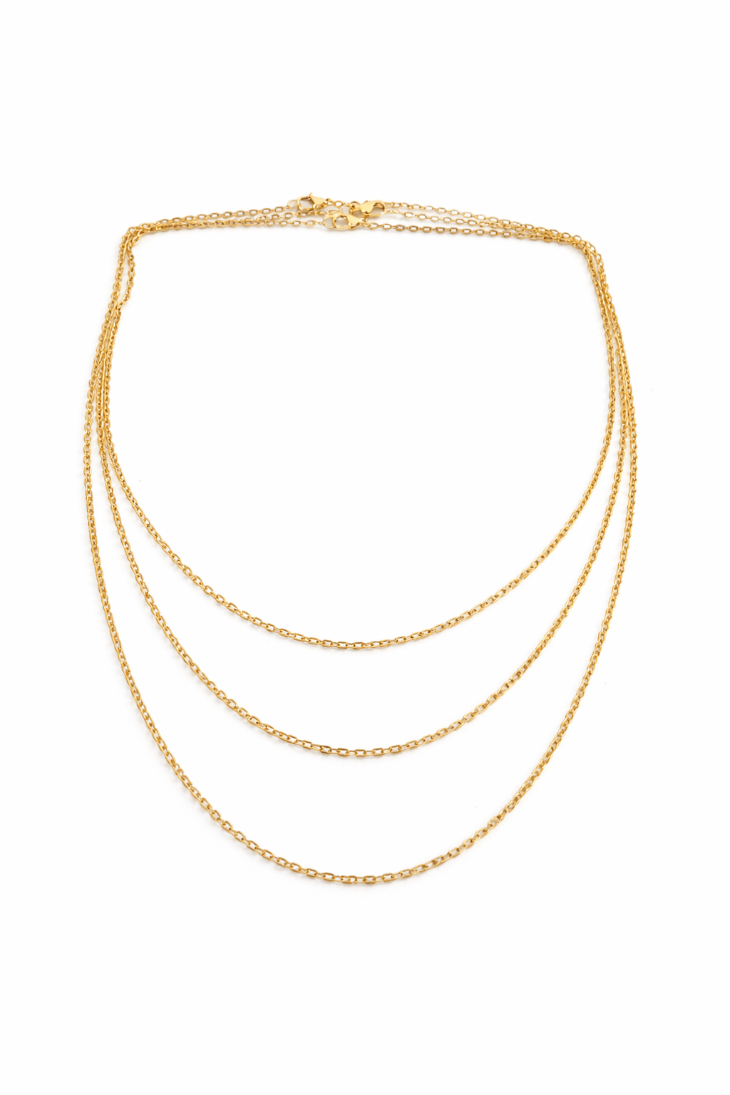 Collar Cascada Personalizable (3 Cadenas) – Crea Tu Historia - nenagosling