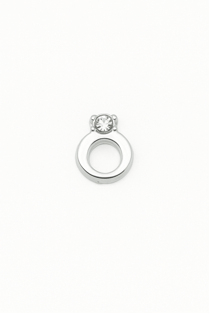 Dije de Anillo Plateado