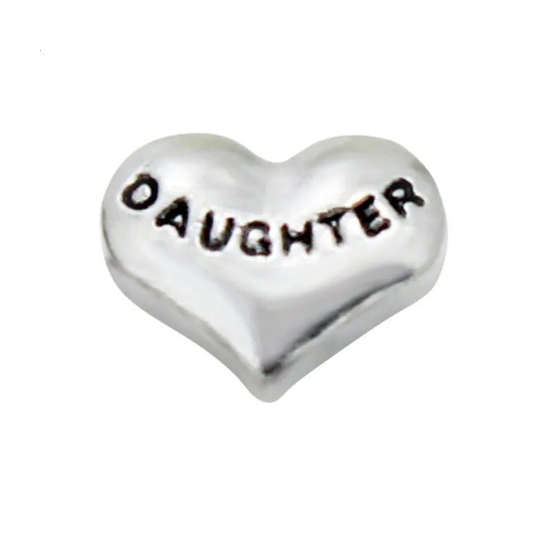 Dije de Hija (Daughter) plateado - nenagosling