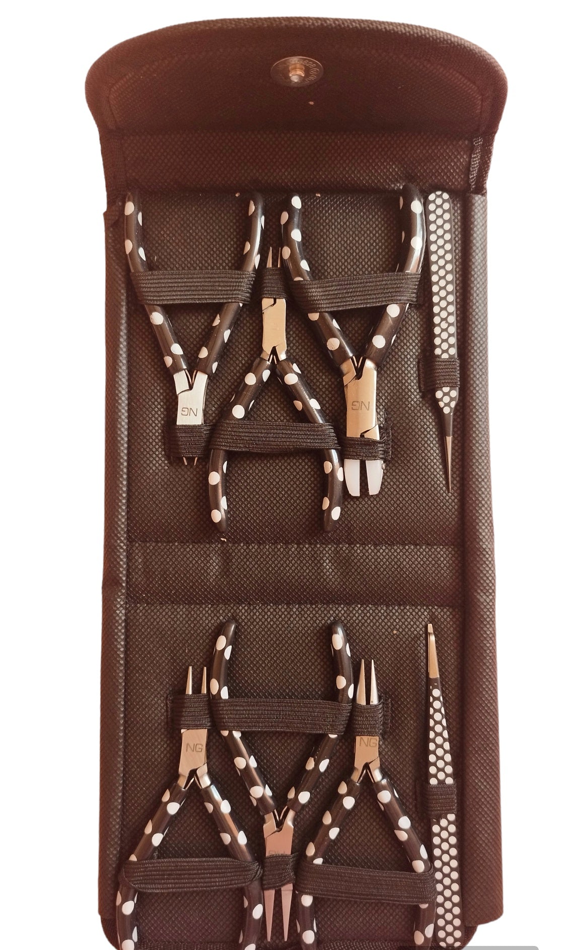 Juego de 8 herramientas a juego de LUNARES FASHION– Kit de suministro de fabricación de joyas para crear - nenagosling