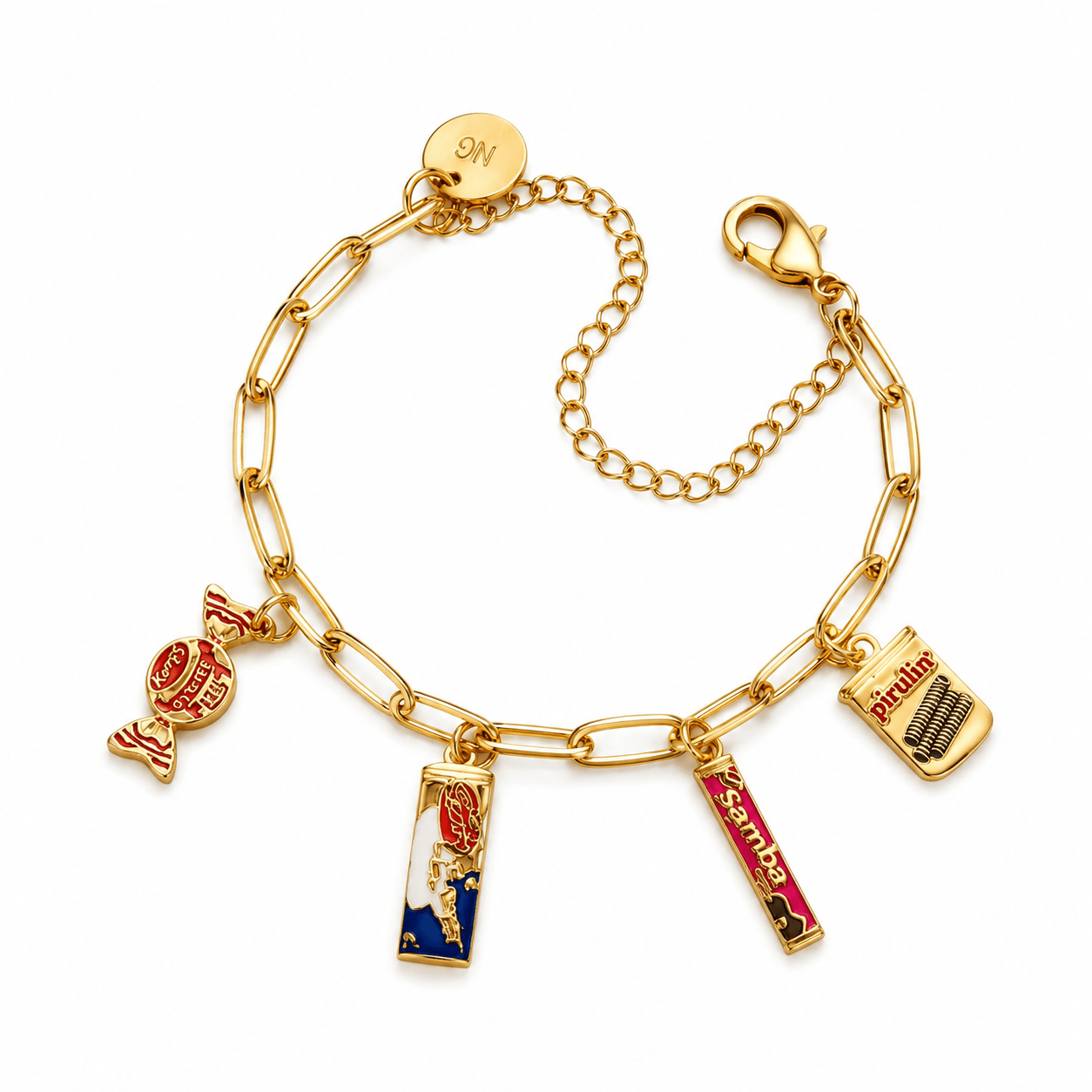 Pulsera Eslabones Chucherías Venezolanas - nenagosling