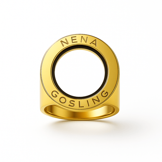 Anillo Cofre Dorado - nenagosling