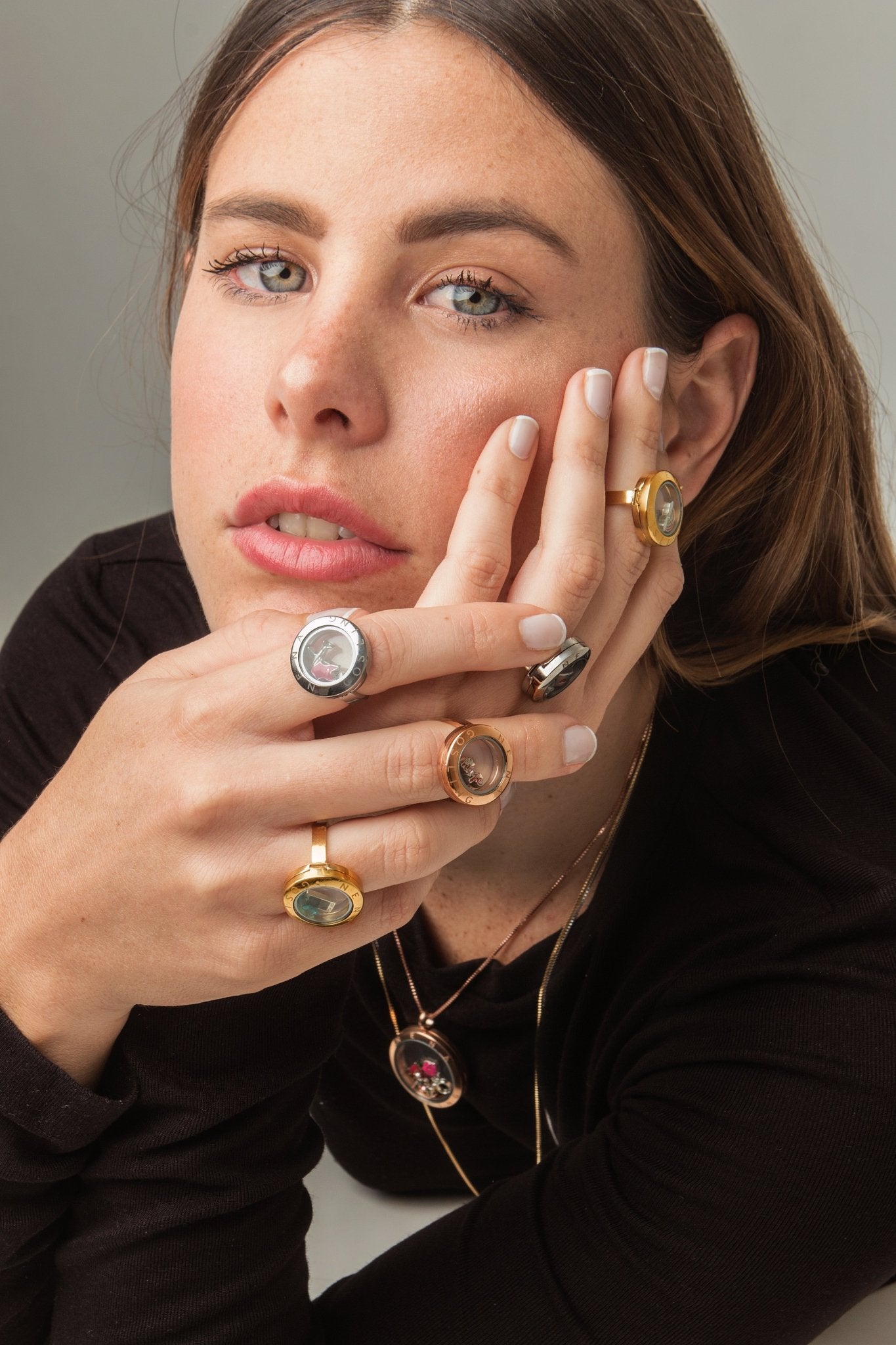 Anillo Cofre Plateado - nenagosling