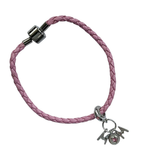 Brazalete Mama en Cuero trenzado - nenagosling