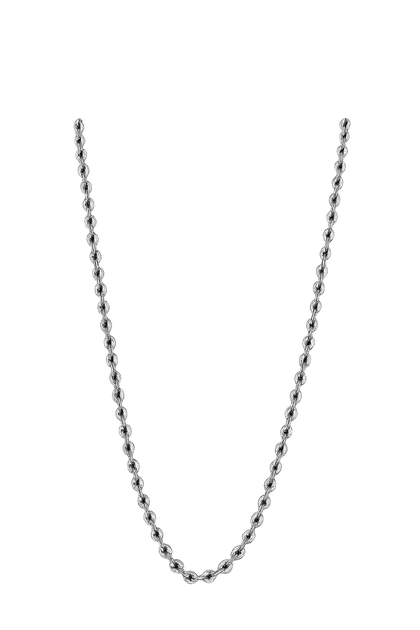 Cadena Bolitas Plateada