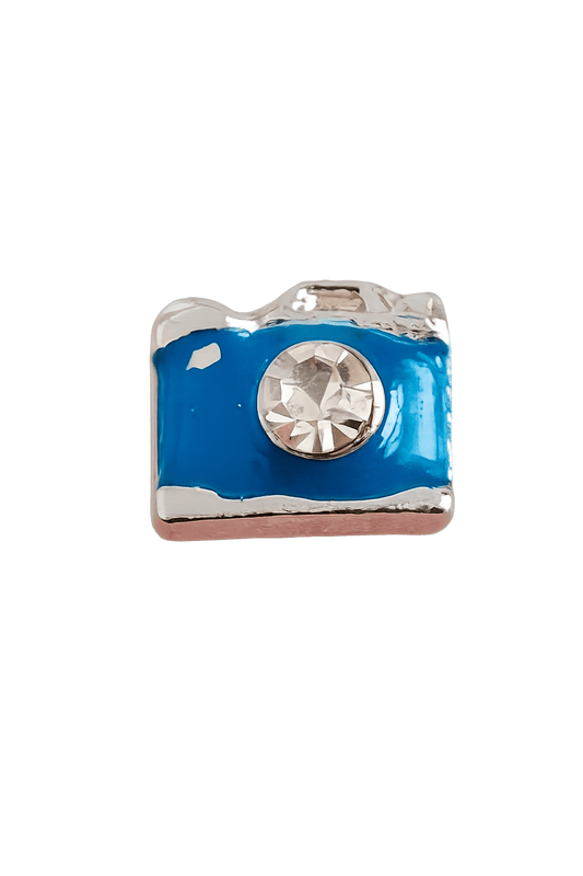 Cámara fotográfica azul - nenagosling