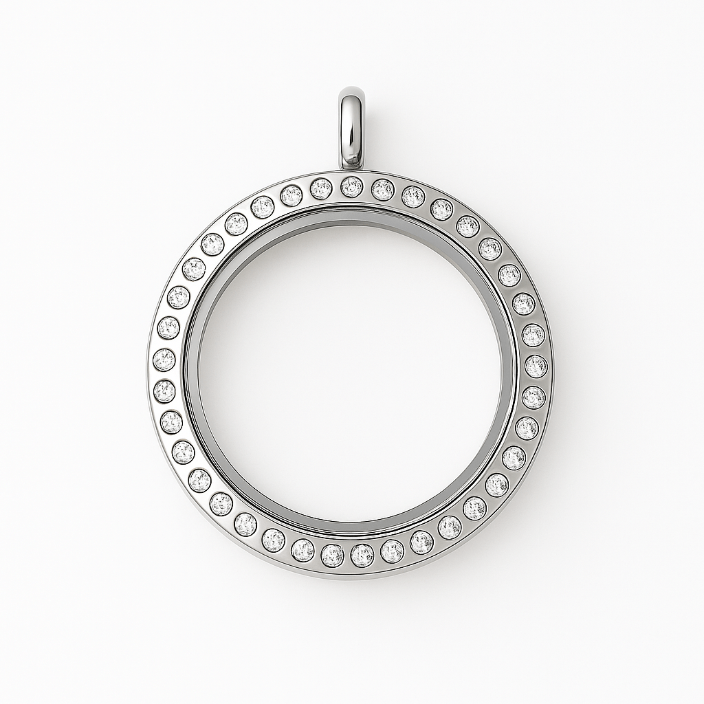 Cofre Cristales Plateado - nenagosling