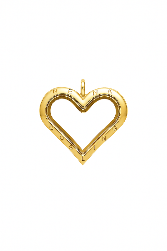 Cofre Dorado Corazón - nenagosling