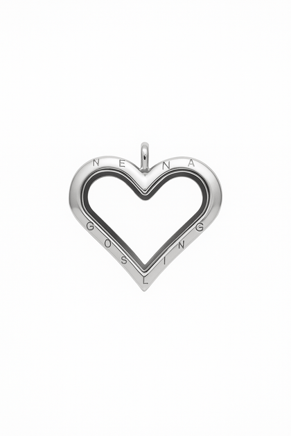 Cofre Corazón Plateado