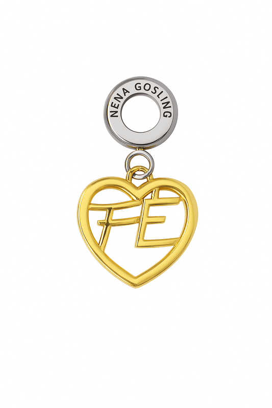 💛 Colgante Corazón "FE" - nenagosling