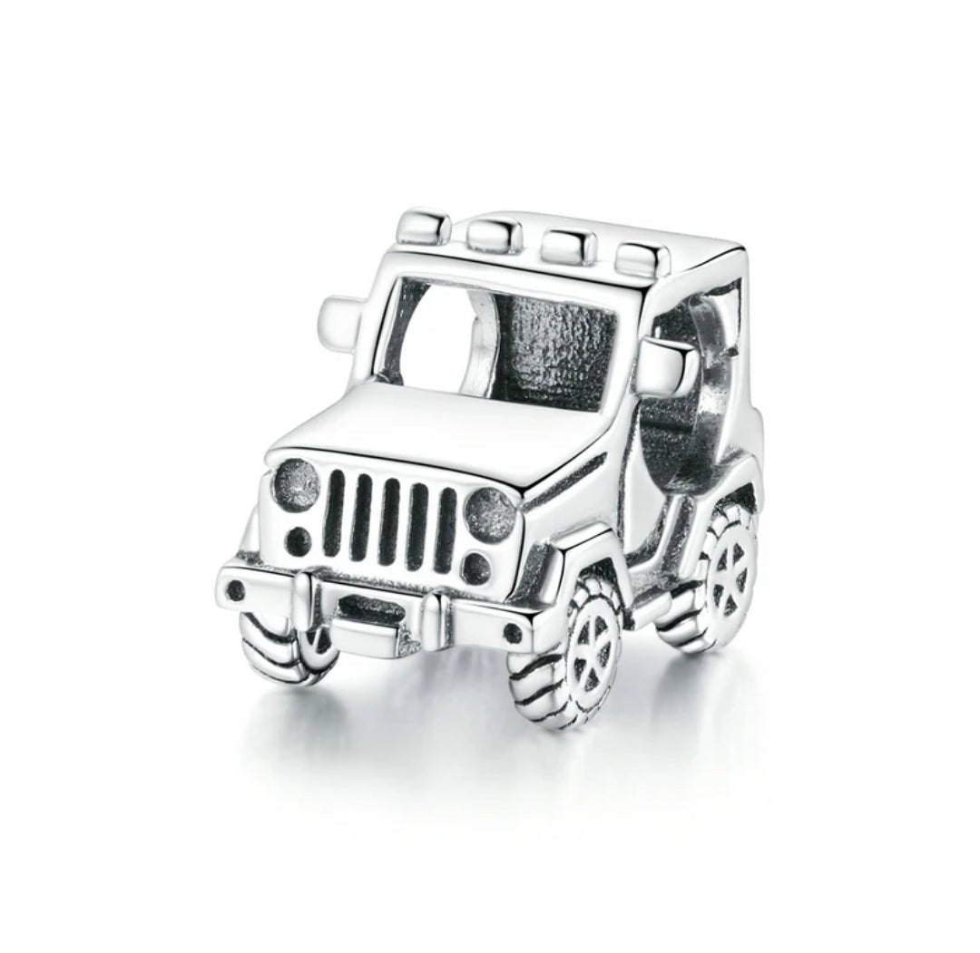 🚙 Colgante Jeep Plateado - nenagosling