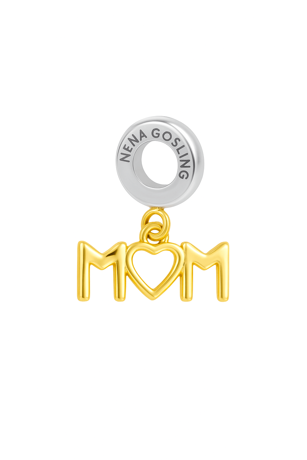 💛 Colgante “MOM” Dorado - nenagosling