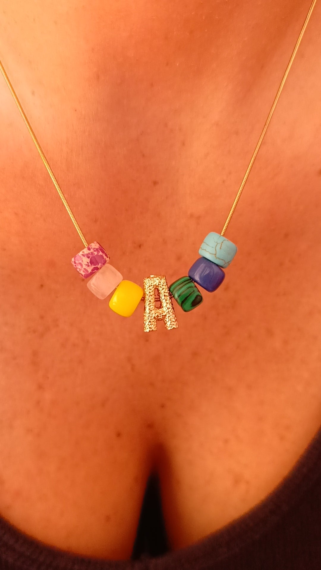 Collar de Fiesta - Una Inicial - nenagosling
