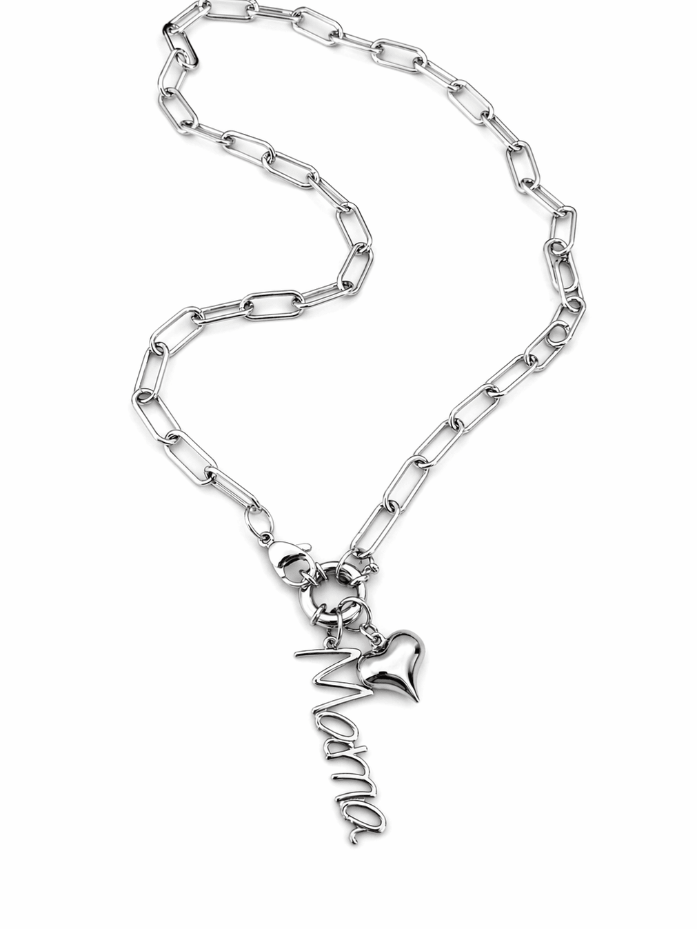 Collar Mamá plateado - nenagosling