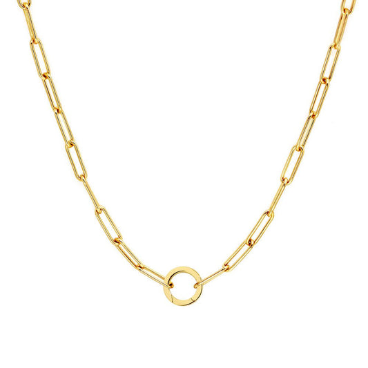 ✨ Collar Personalizable con Aro para Dijes Colgantes - nenagosling
