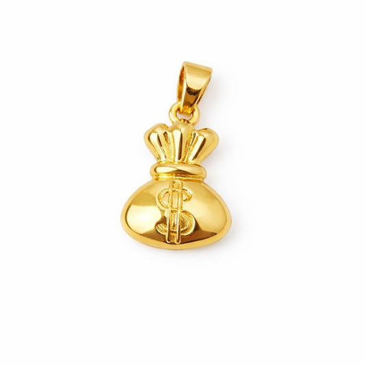 Dije Bolsa de Abundancia Dorada - nenagosling