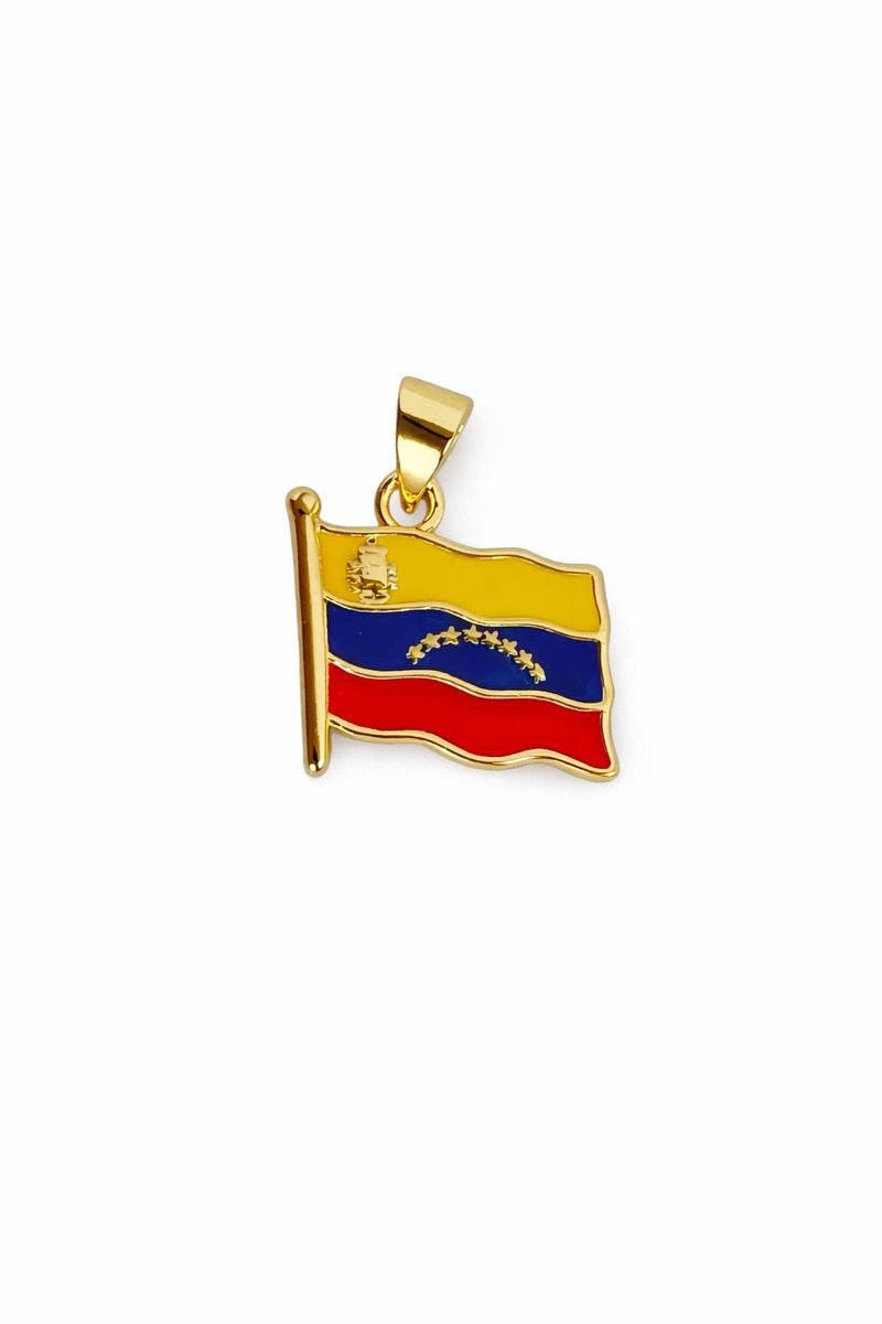 Dije Colgante Bandera de Venezuela 🇻🇪✨ - nenagosling