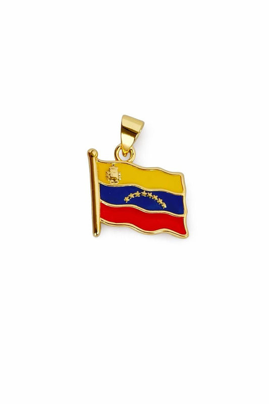 Dije Colgante Bandera de Venezuela 🇻🇪✨ - nenagosling