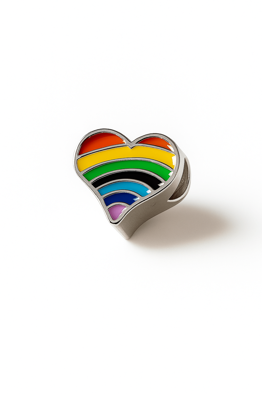 🌈 Dije Colgante Corazón Arcoíris - nenagosling
