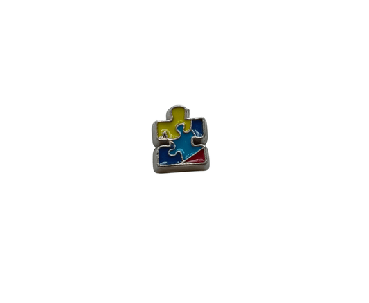 Dije de Rompecabezas Multicolor - nenagosling