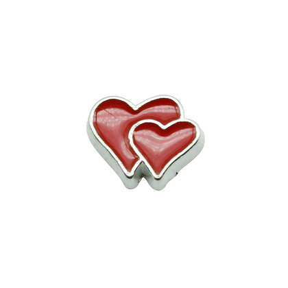 Doble Corazón Rojo
