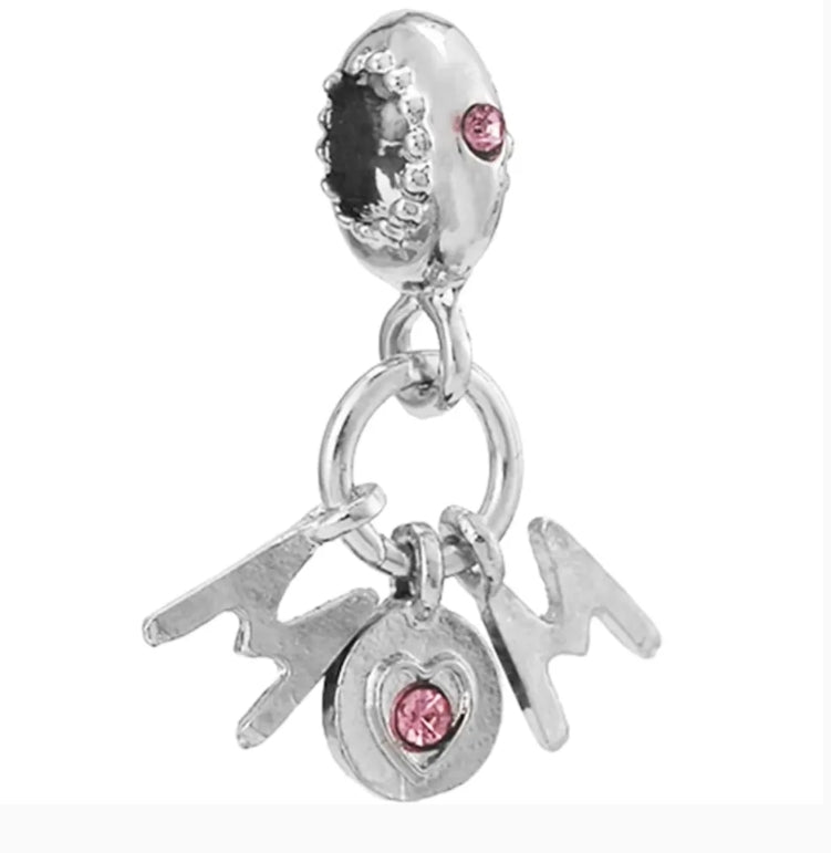 Dije MOM con Cristal Rosado - nenagosling