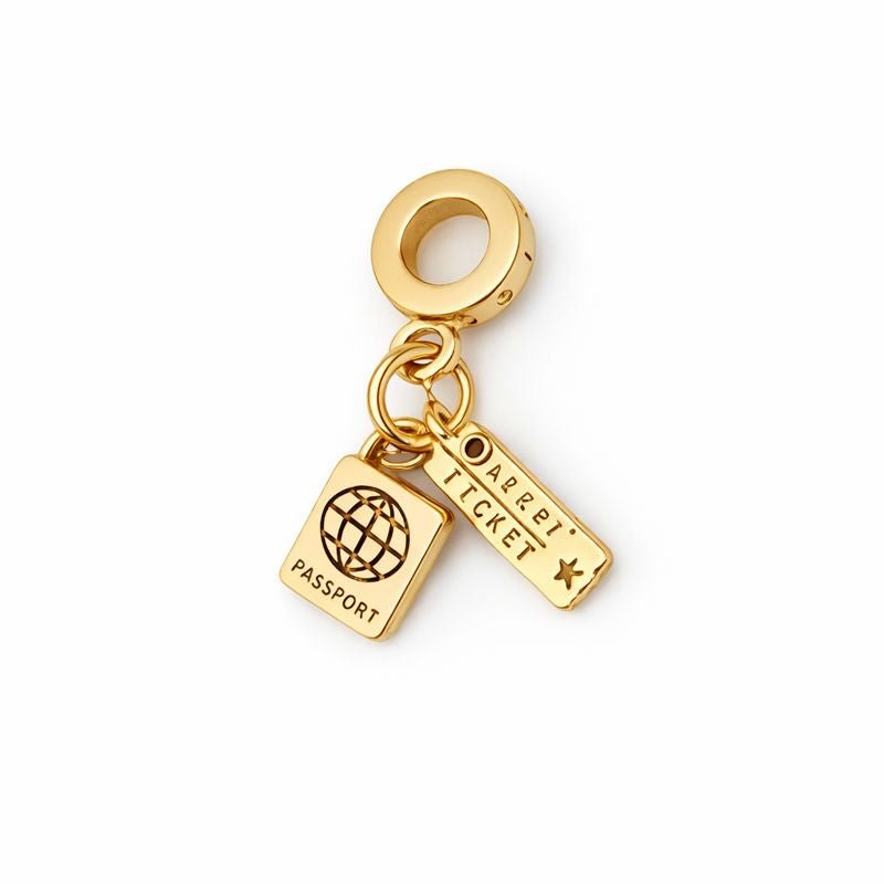 Dije Pasaporte & Boleto aéreo - nenagosling