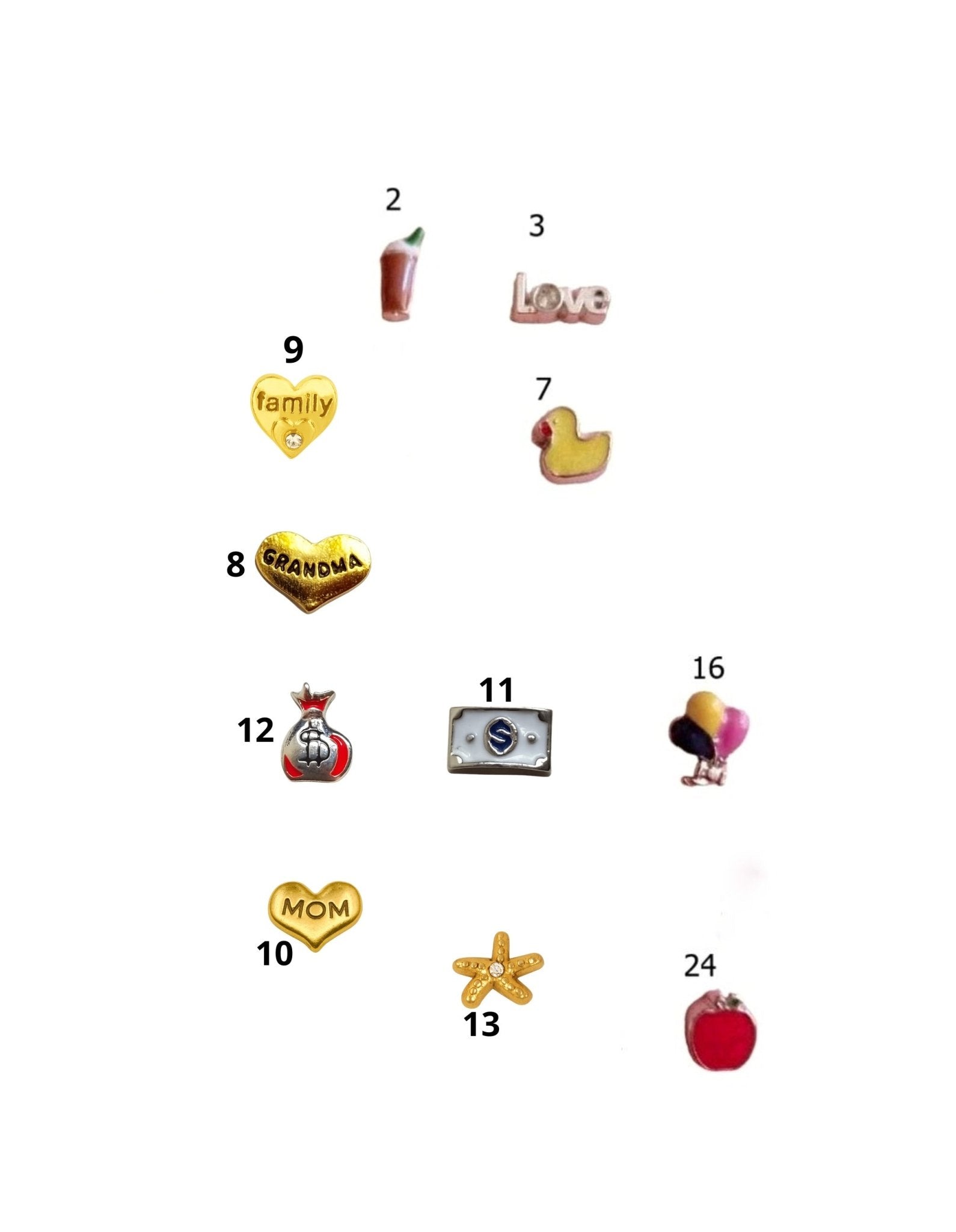 Dijes Cofre de tesoros - nenagosling