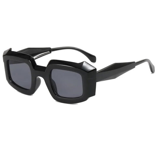 Gafas de Sol Maxi Negras – Estilo Minimal Power - nenagosling