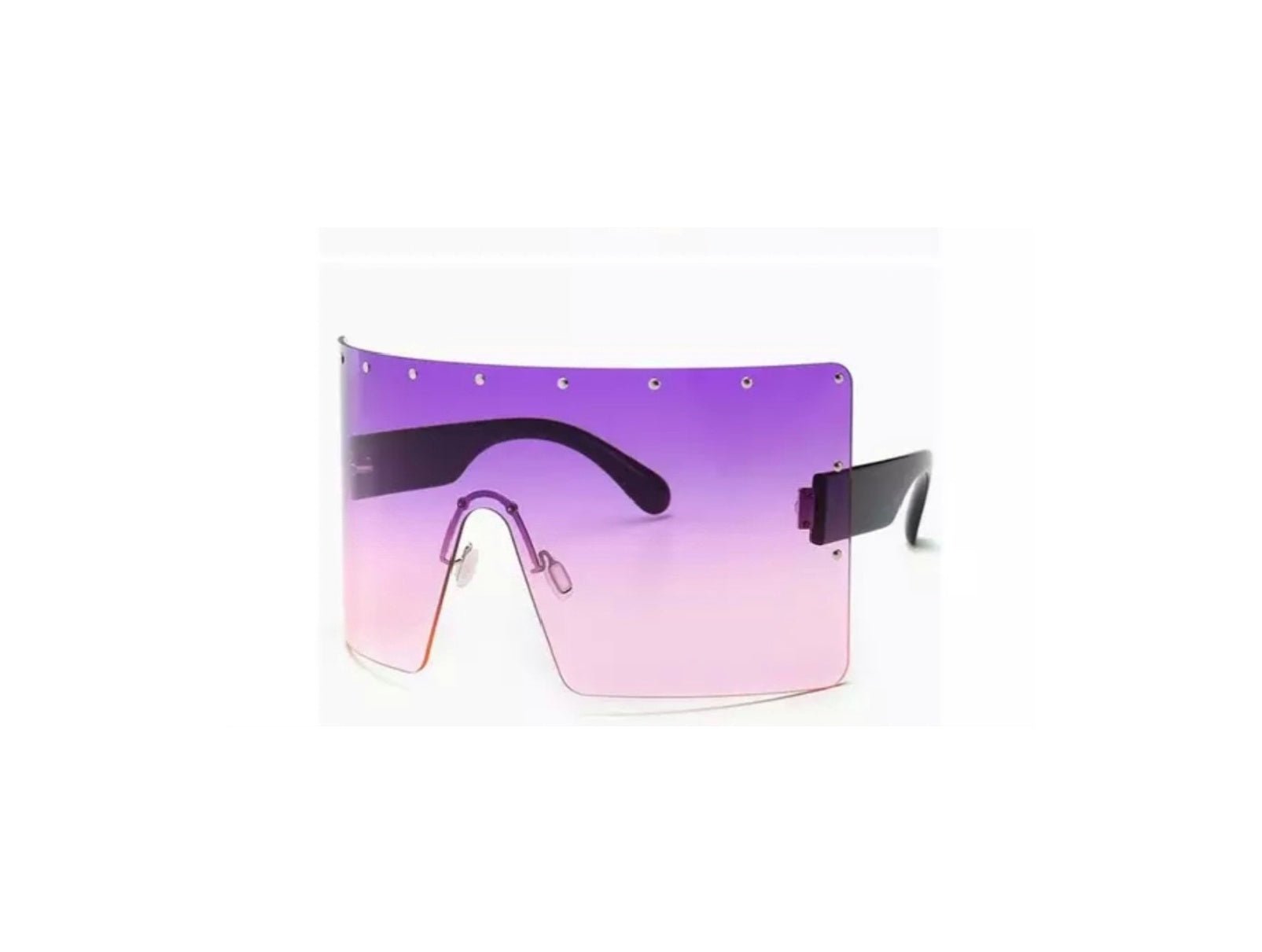 Gafas Oversize Shield Gradient Purple - Pink - nenagosling