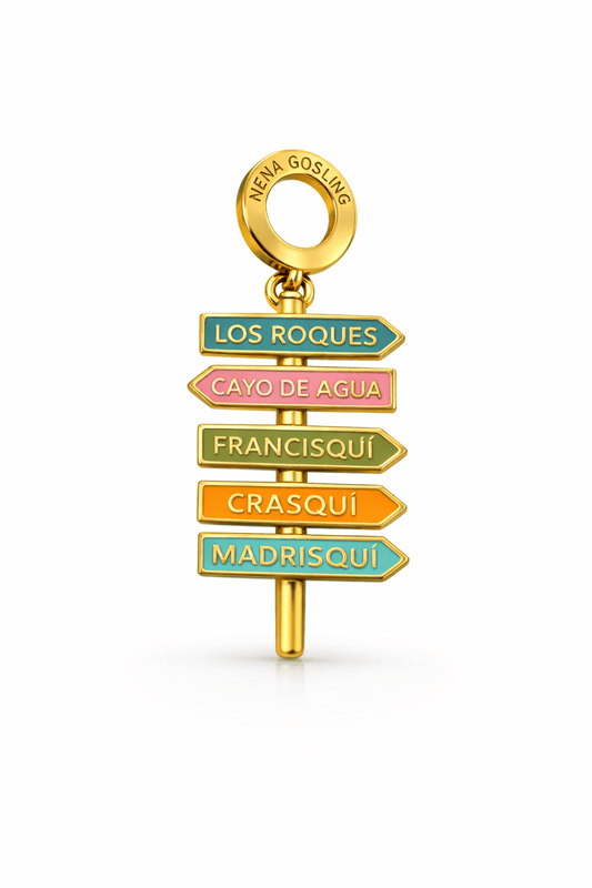 Letrero iconico Los Roques - nenagosling