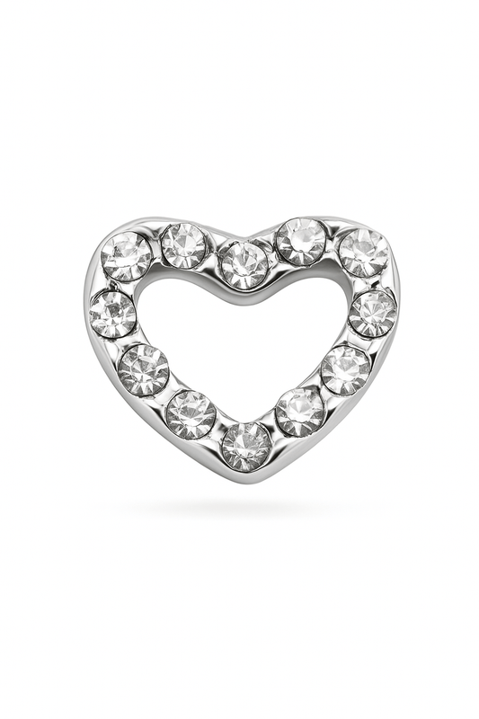 Mini Dije Corazón con Brillanticos - nenagosling