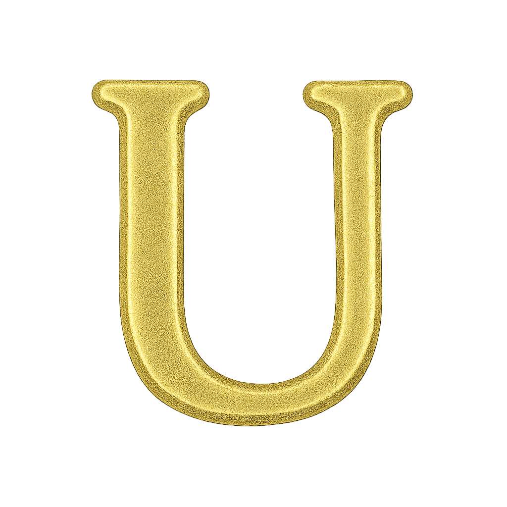 Mini Inicial Dorada para Cofres Personalizados - nenagosling