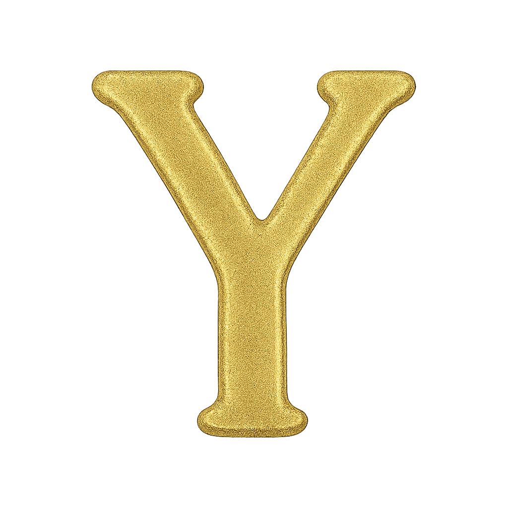 Mini Inicial Dorada para Cofres Personalizados - nenagosling