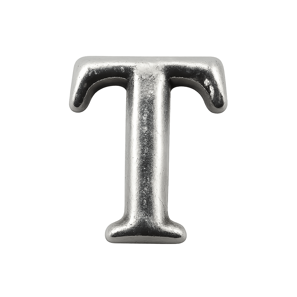 Mini Inicial Plateada para Cofres Personalizados - nenagosling