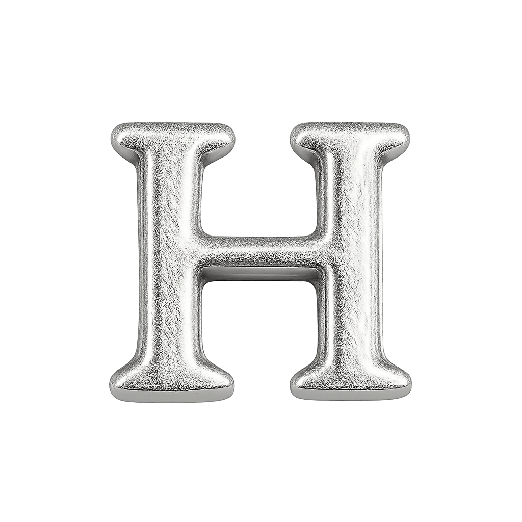 Mini Inicial Plateada para Cofres Personalizados - nenagosling