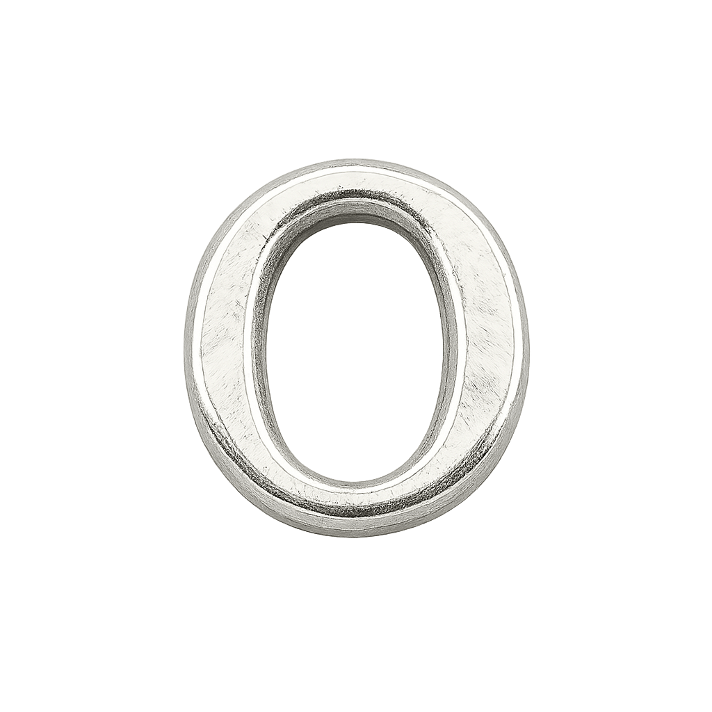 Mini Inicial Plateada para Cofres Personalizados - nenagosling