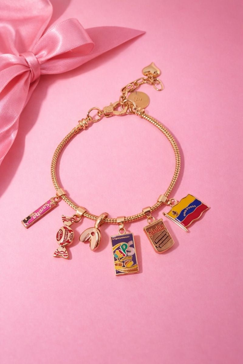 Pulsera Chucherías + Letra - nenagosling