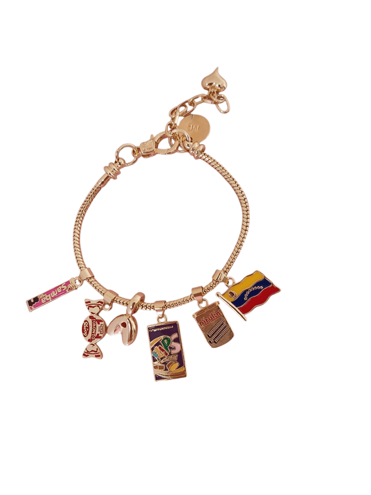 Pulsera Chucherías + Letra - nenagosling