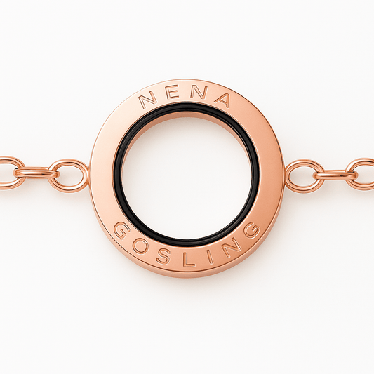 Pulsera Grande Rosada - nenagosling