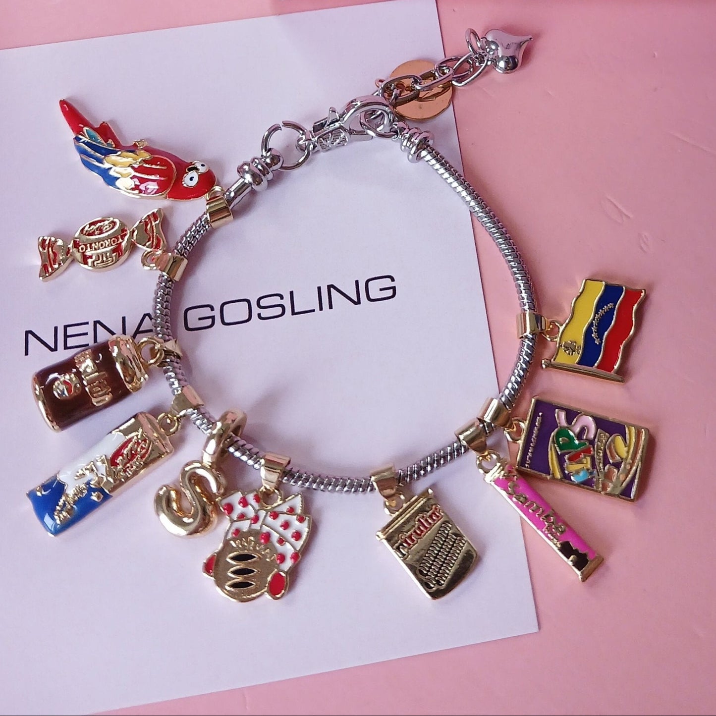 Pulsera Multicharms Venezuela - nenagosling