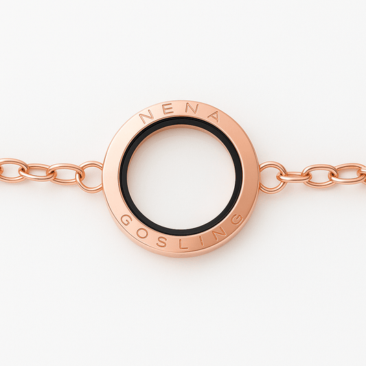 Pulsera Pequeña Rosada - nenagosling