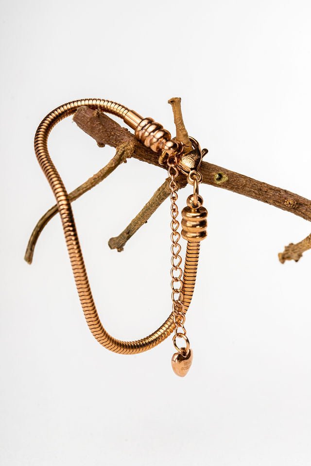 Pulsera Rosada Cuenta tu Historia - nenagosling