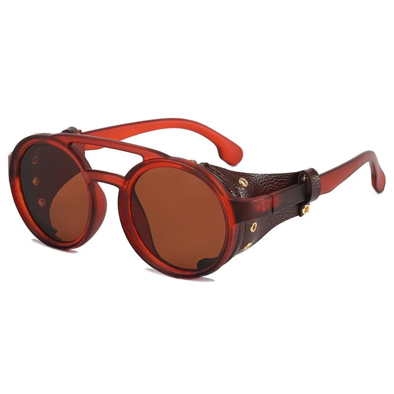 Retro redondo cuero - nenagosling